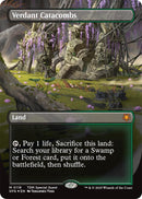 Verdant Catacombs (Borderless) (Dragonscale Foil)