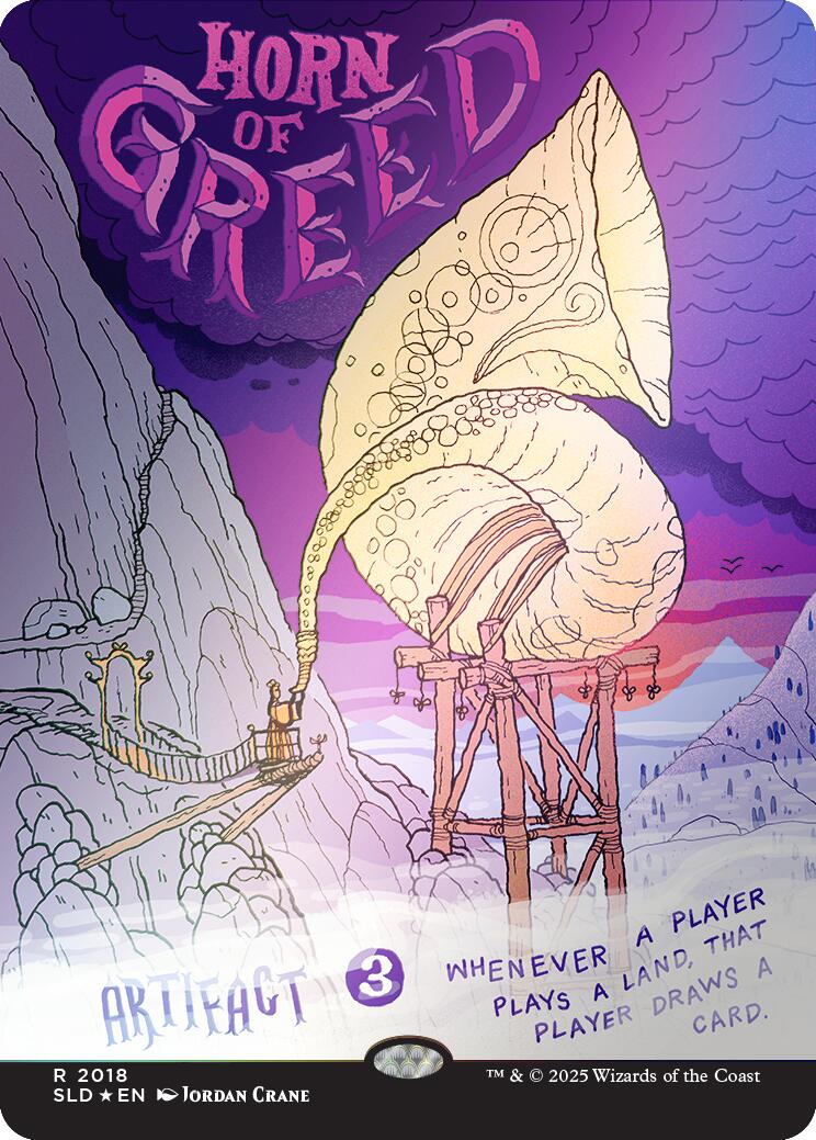 Horn of Greed (Rainbow Foil)