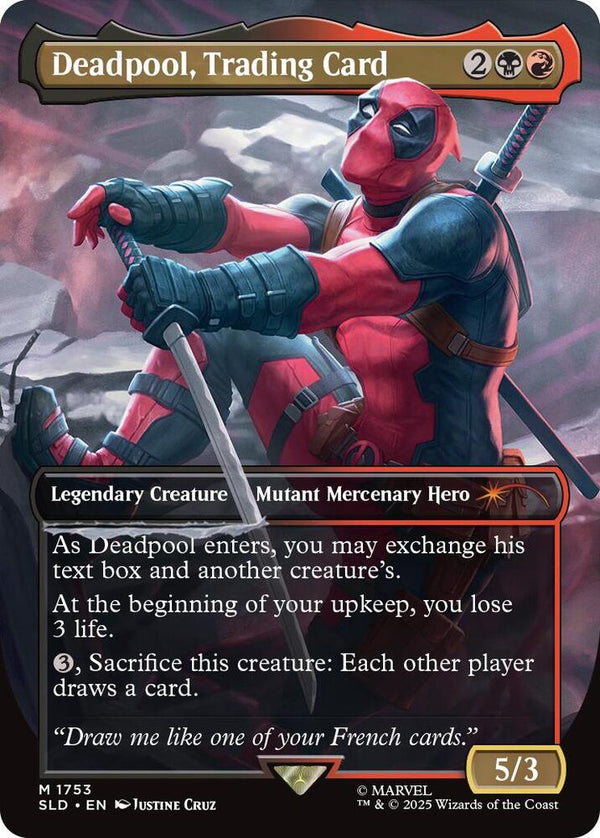 Deadpool, Trading Card - Secret Lair Drop Series (SLD)