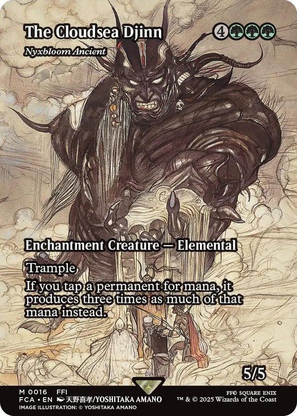 The Cloudsea Djinn - Nyxbloom Ancient (Showcase) [FCA - 16]