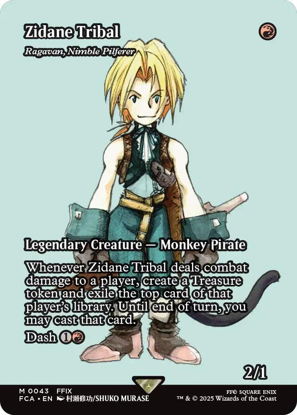 Zidane Tribal Ragavan Nimble Pilferer Showcase