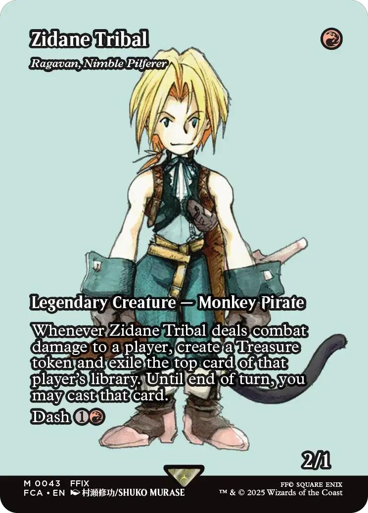 Zidane Tribal Ragavan Nimble Pilferer Showcase