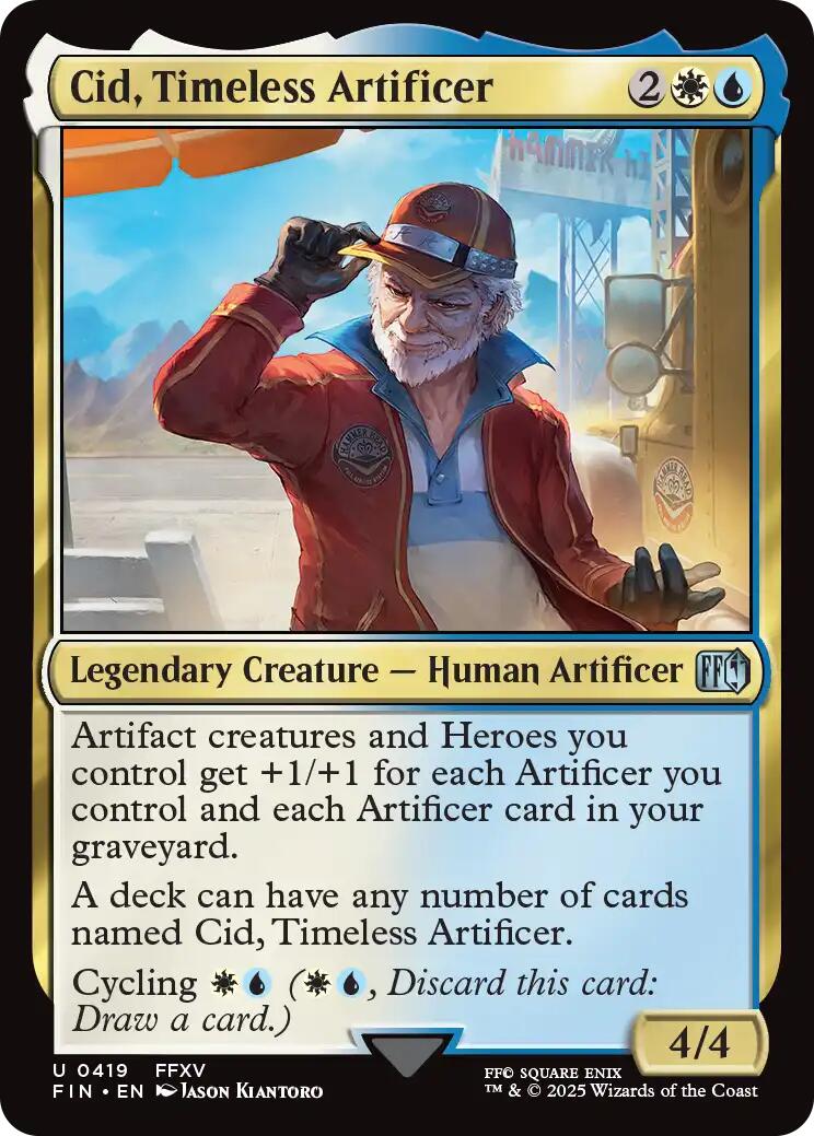 Cid, Timeless Artificer (0419) [FIN - 419]