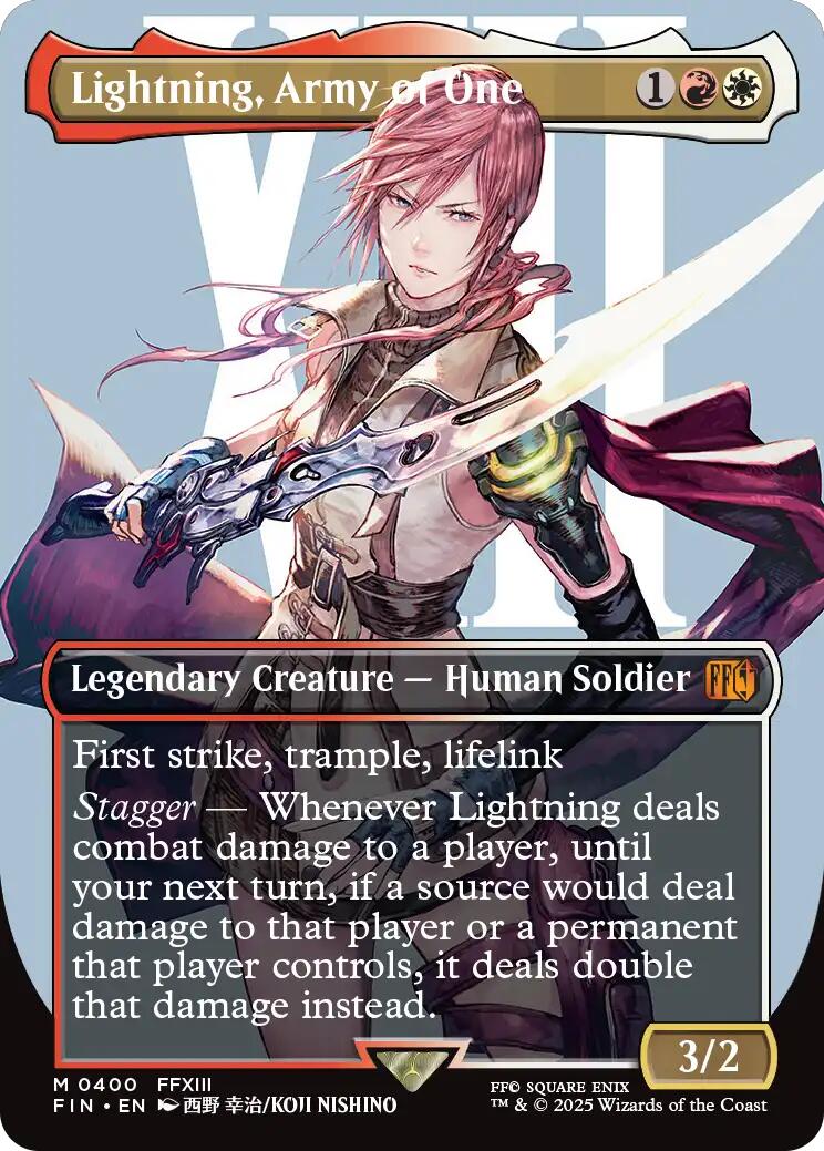 Lightning, Army of One (0400) (Borderless) [FIN - 400]