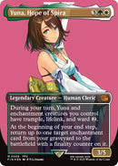 Yuna, Hope of Spira (Borderless) (Surge Foil) [FIN - 549]
