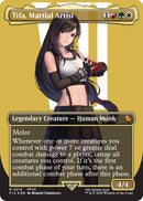 Tifa, Martial Artist (Borderless) (Surge Foil) [FIC - 214]