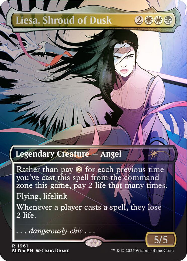 Liesa, Shroud of Dusk (Rainbow Foil) [SLD - 1961]