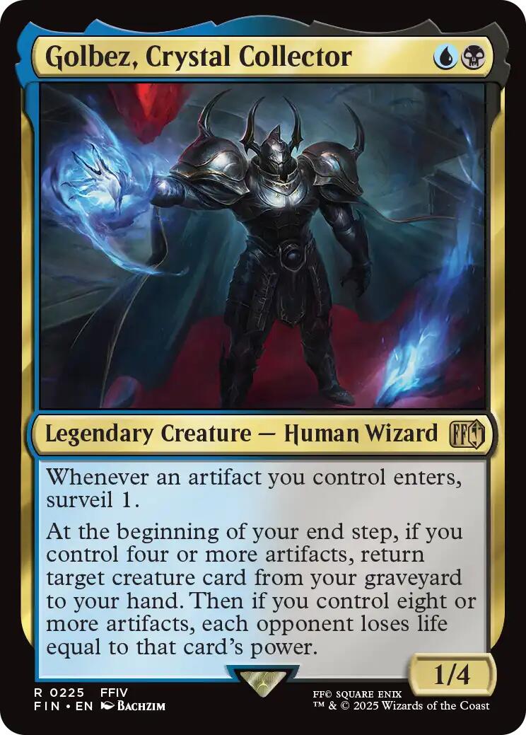 Golbez, Crystal Collector [FIN - 225]
