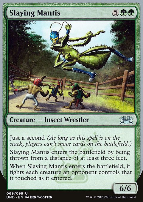 Slaying Mantis