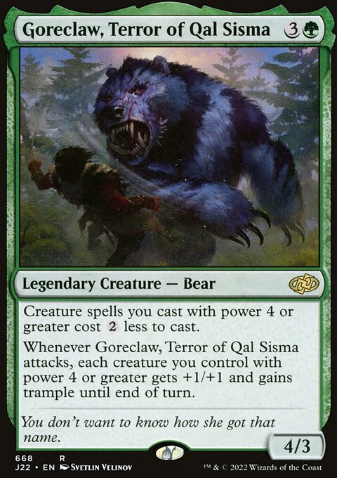 Goreclaw, Terror of Qal Sisma