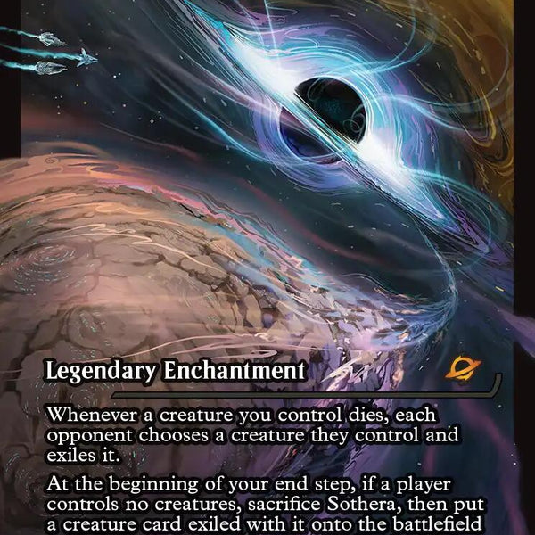 mtg whenever a card is exiled Sothera, the Supervoid (Showcase) [EOE