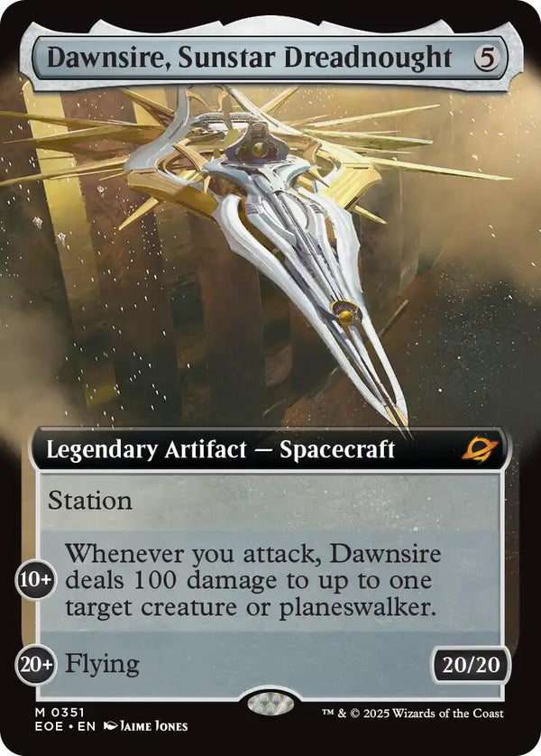 Dawnsire, Sunstar Dreadnought (Extended Art) [EOE - 351]