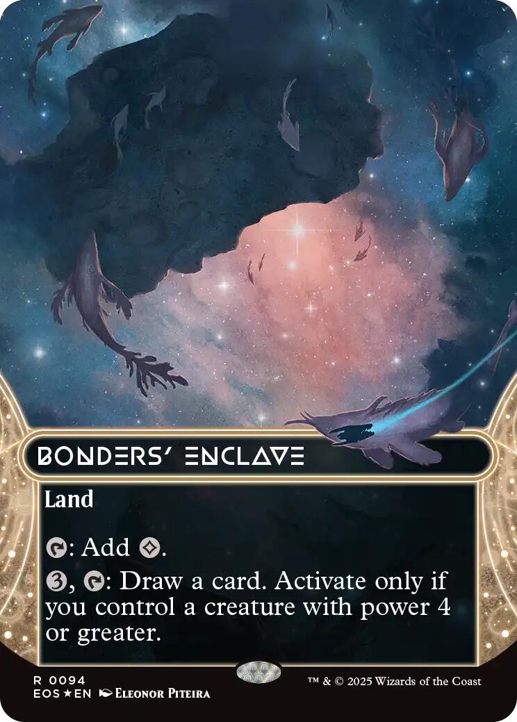 Bonders' Enclave (0094) (Borderless) (Galaxy Foil) [EOS - 94]