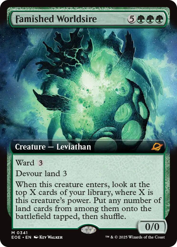 Famished Worldsire (Extended Art) [EOE - 341]