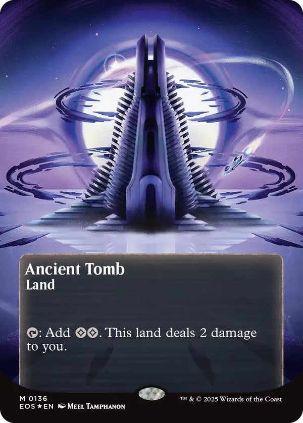 Ancient Tomb (0136) (Borderless) (Galaxy Foil)