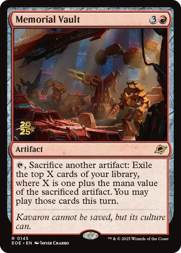 Memorial Vault [PRE - 145]