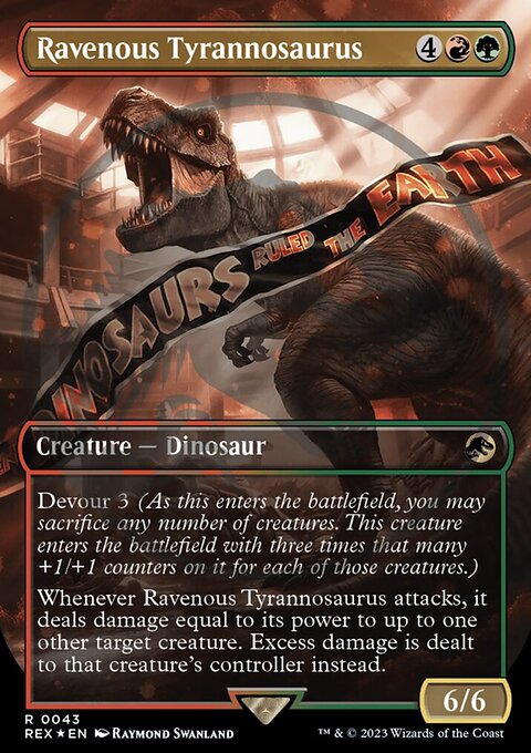 Ravenous Tyrannosaurus