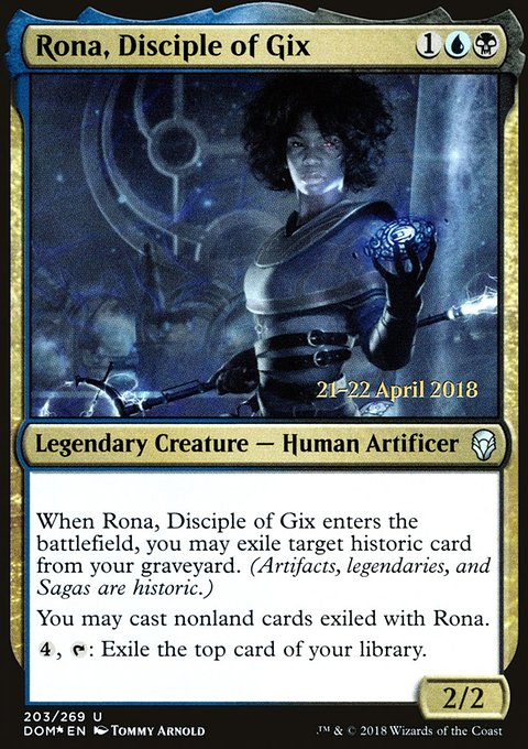 Rona, Disciple of Gix
