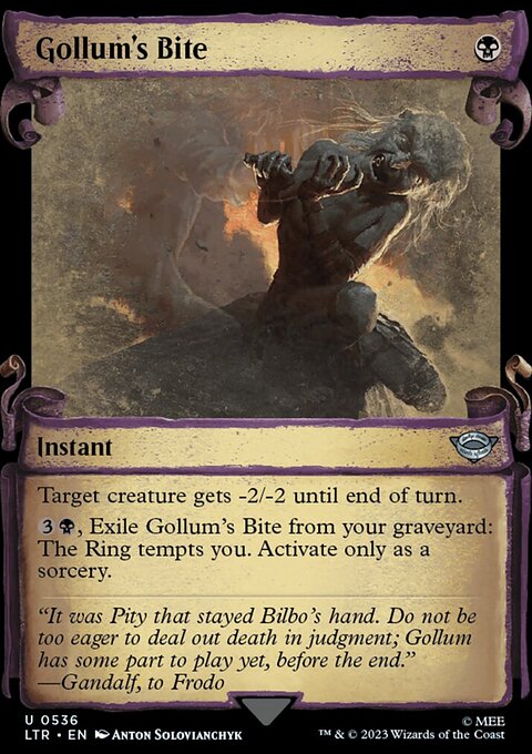 Gollum's Bite