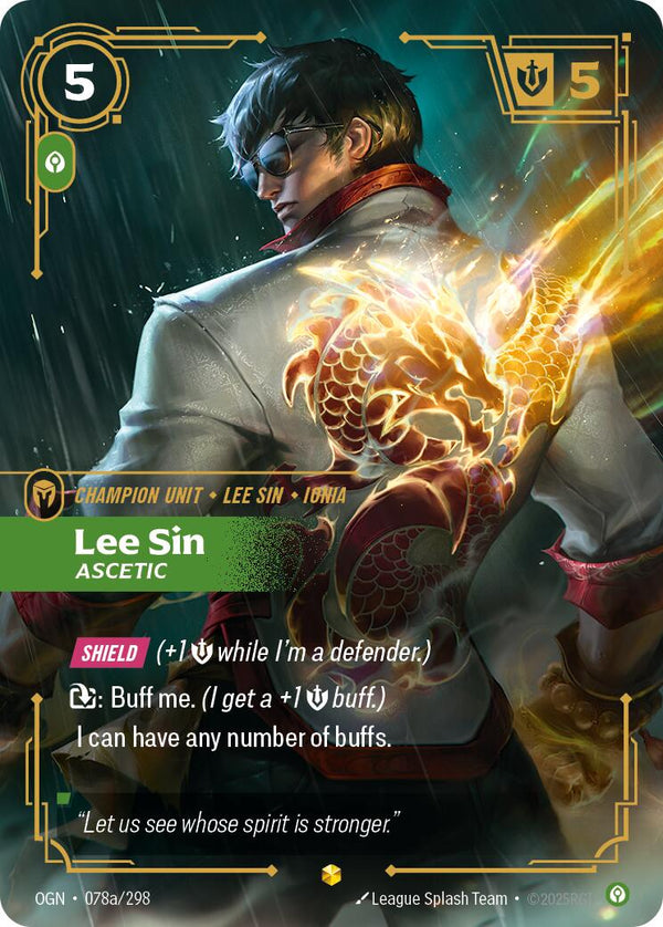 Lee Sin - Ascetic (Alternate Art)