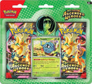 Pokemon TCG :Pokemon Mega Evolutions 2.5 Ascended Heroes 2-Pack Blister Collection