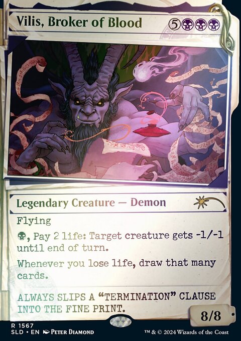 Vilis, Broker of Blood