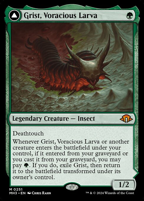 Grist, Voracious Larva // Grist, the Plague Swarm