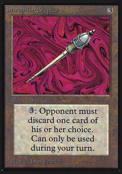 Disrupting Scepter