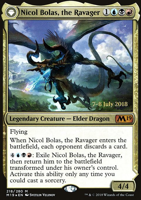 Nicol Bolas, the Ravager // Nicol Bolas, the Arisen