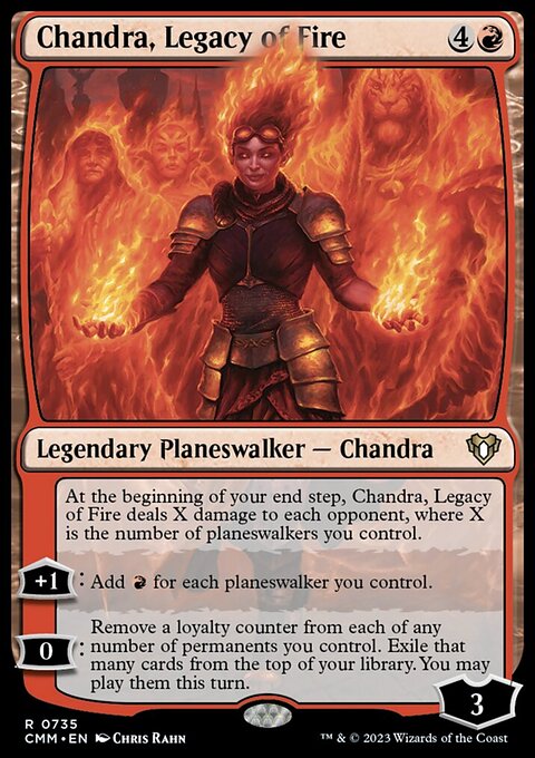 Chandra, Legacy of Fire