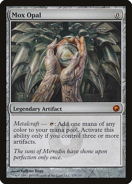 👑 Secret Lair Dan Frazier's Mox Box Etched FOIL Mox Opal