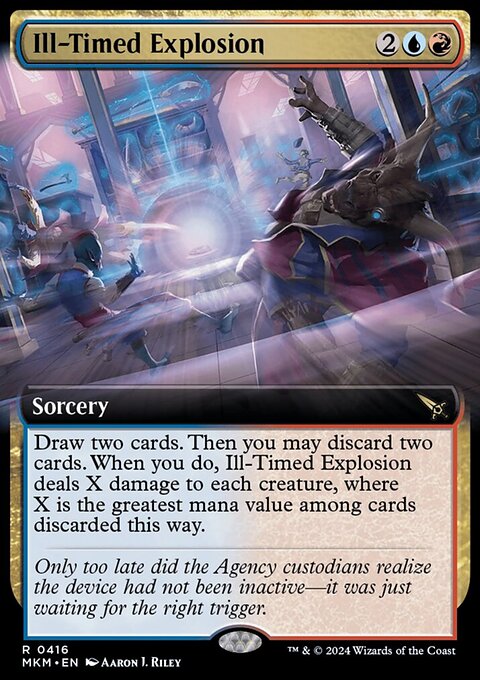 Ill-Timed Explosion
