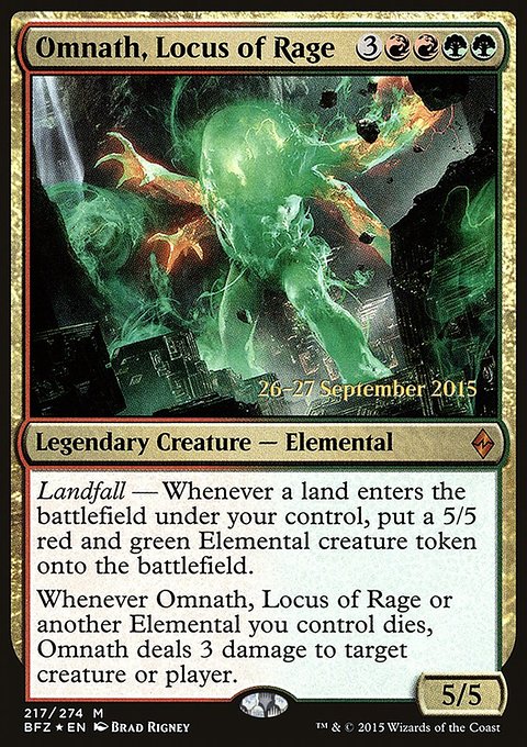 Omnath, Locus of Rage