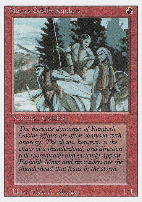 Mons's Goblin Raiders