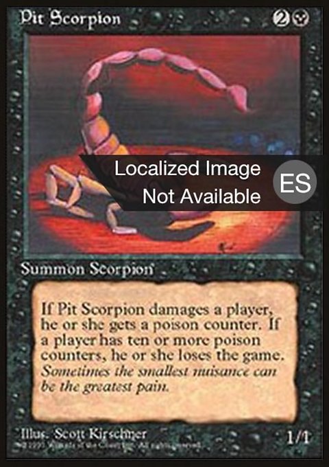 Pit Scorpion