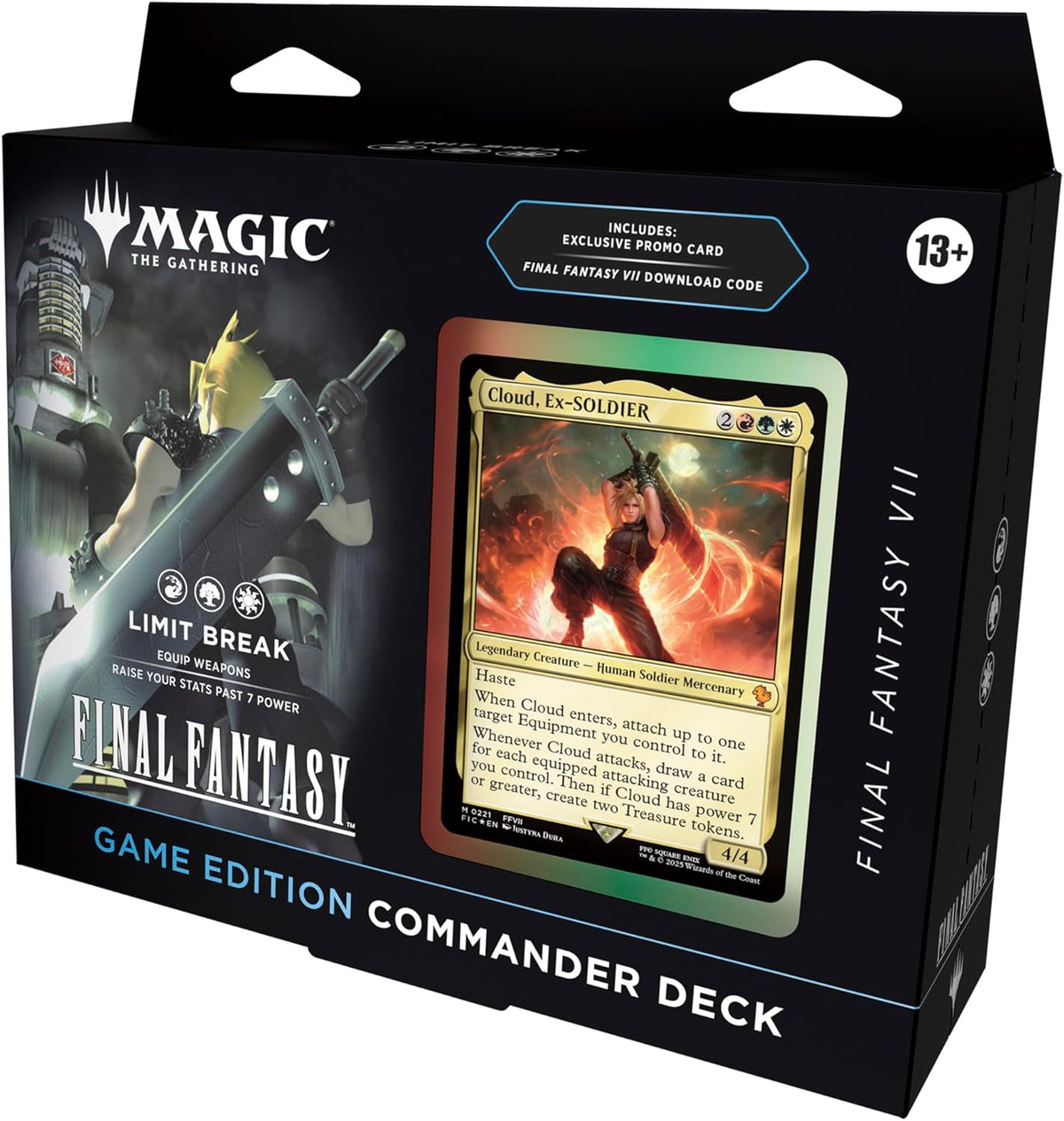 Final Fantasy VII Magic The Gathering Game Edition Limit Break Commander Deck