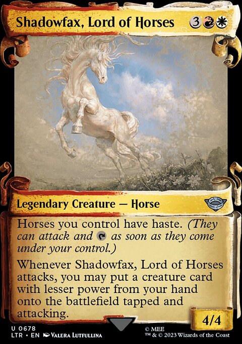 Shadowfax, Lord of Horses