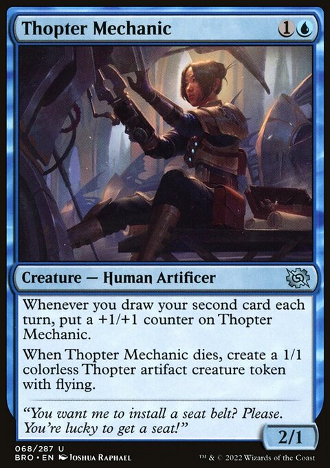 Thopter Mechanic