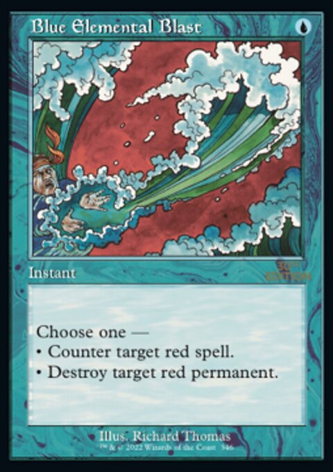 Blue Elemental Blast