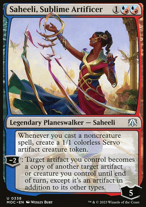 Saheeli, Sublime Artificer