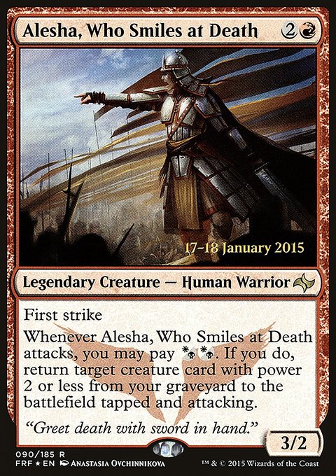 Alesha, Who Smiles at Death
