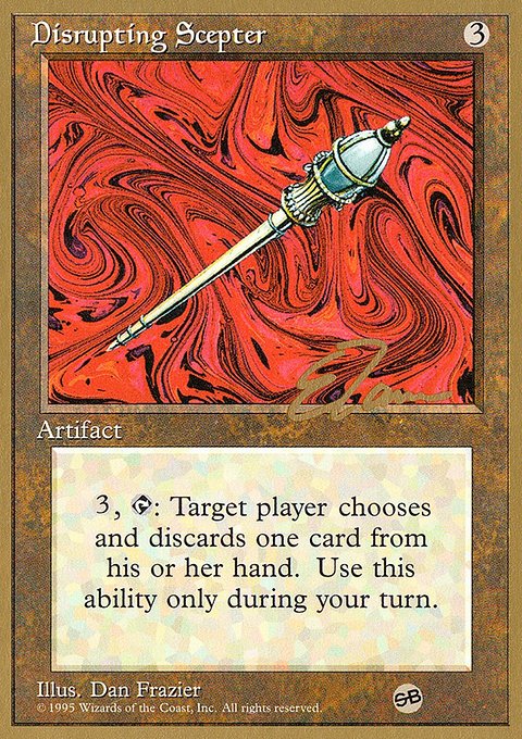 Disrupting Scepter