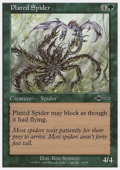 Plated Spider