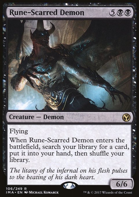 Rune-Scarred Demon