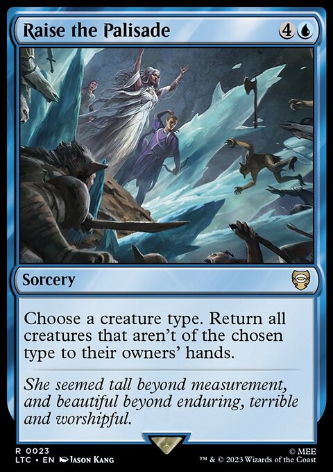 Raise the Palisade