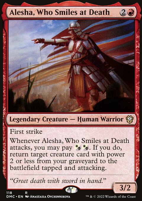 Alesha, Who Smiles at Death