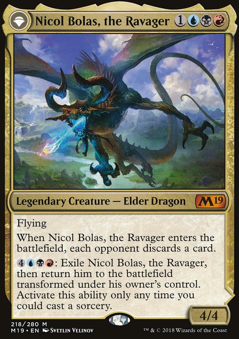 Nicol Bolas, the Ravager // Nicol Bolas, the Arisen