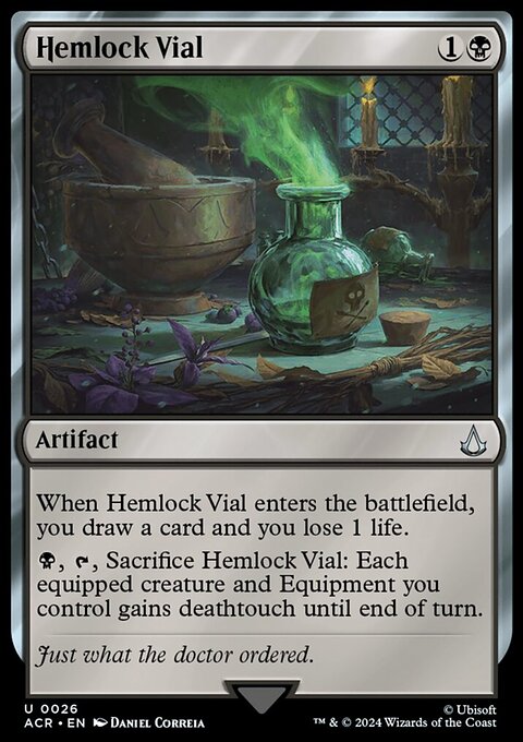 Hemlock Vial