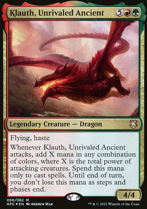 Klauth, Unrivaled Ancient