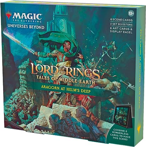 Aragorn at Helm’s Deep - Tales of Middle Earth MTG Scene Box
